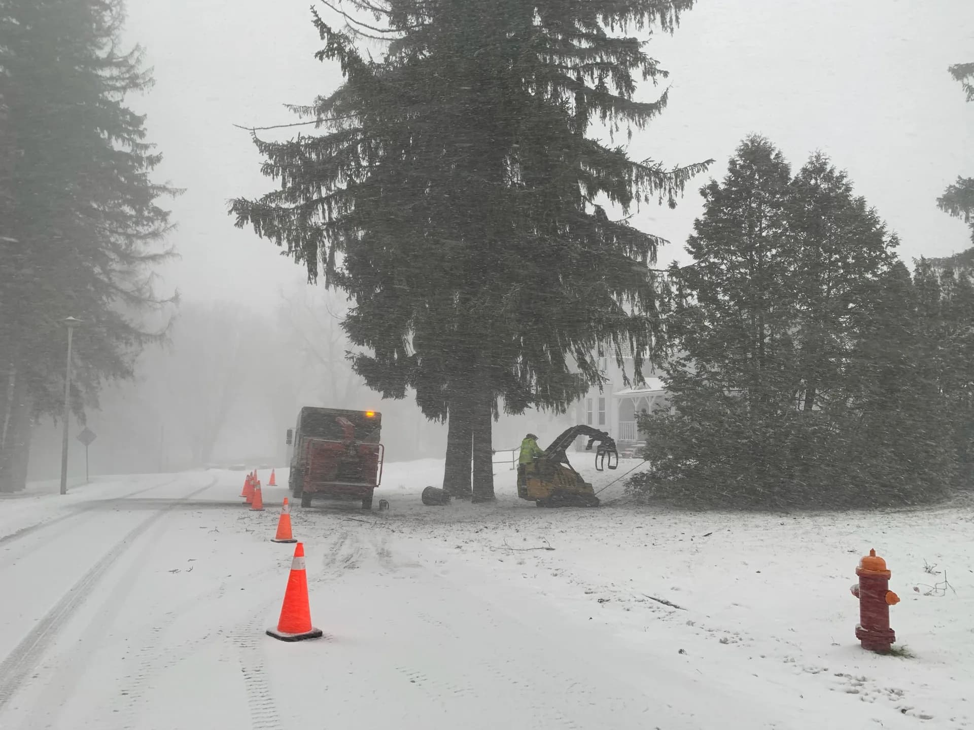 Hazard & Emergency Tree Removal in Midland, Ontario — Axe & Wedge Tree Works